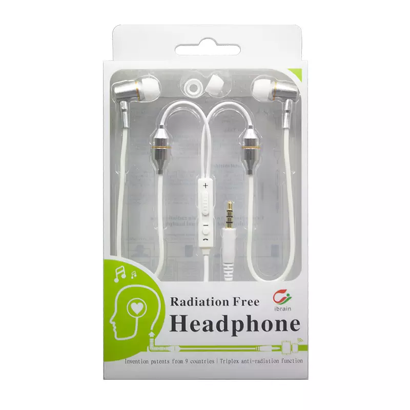 EMF Radiation-Free Earbuds Air Tube Stereo Headphones - Switch Up Life