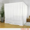 NATURELL | Box double bed EMF canopy