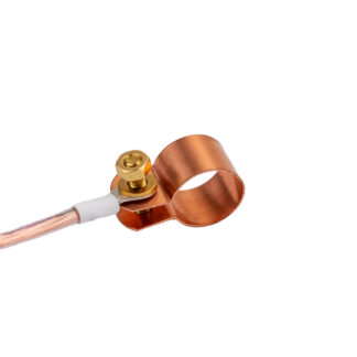 Copper radiator clip with GL cable