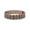 Pure copper magnetic link bracelet | Mens | BR03